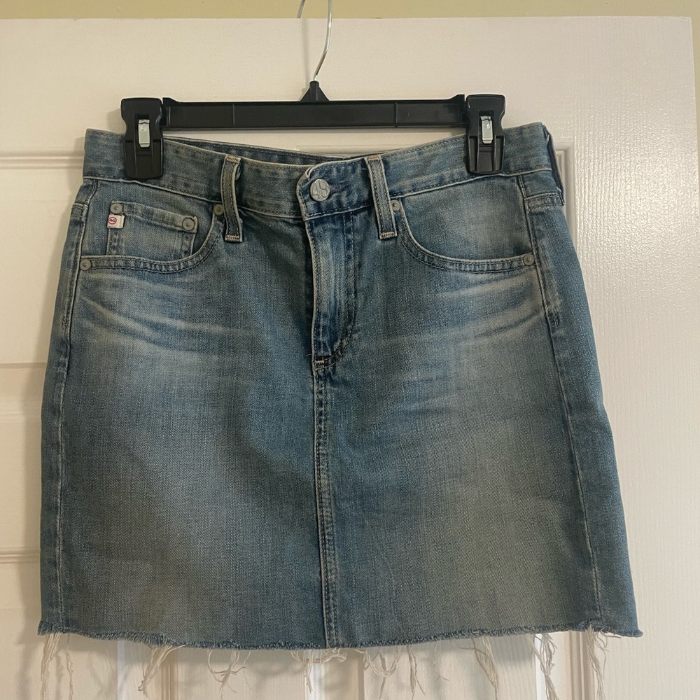 AG denim skirt